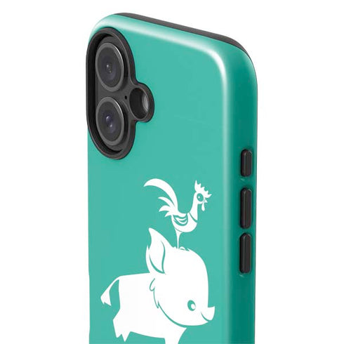 Disney Princess Moana Heihei and Pua iPhone 16 Impact Case